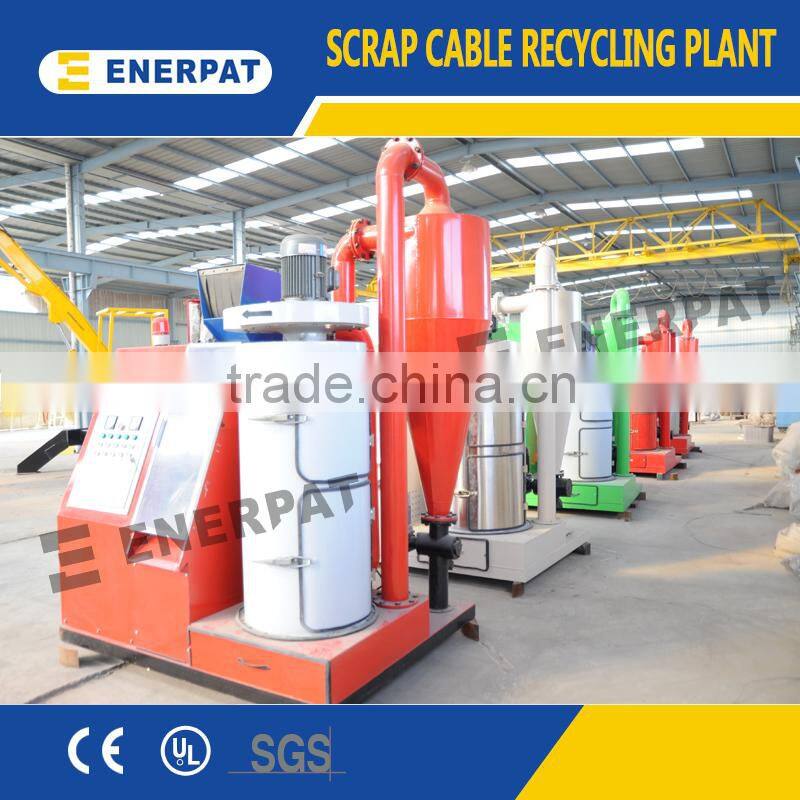 CE Certification Scrap Copper Wire Cable Granulator Machine
