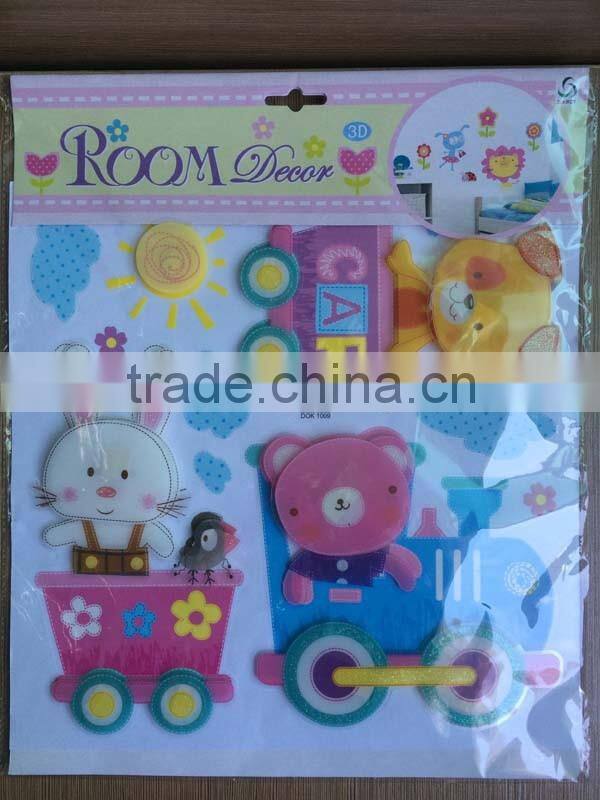 Pvc layer sticker/room decoration sticker