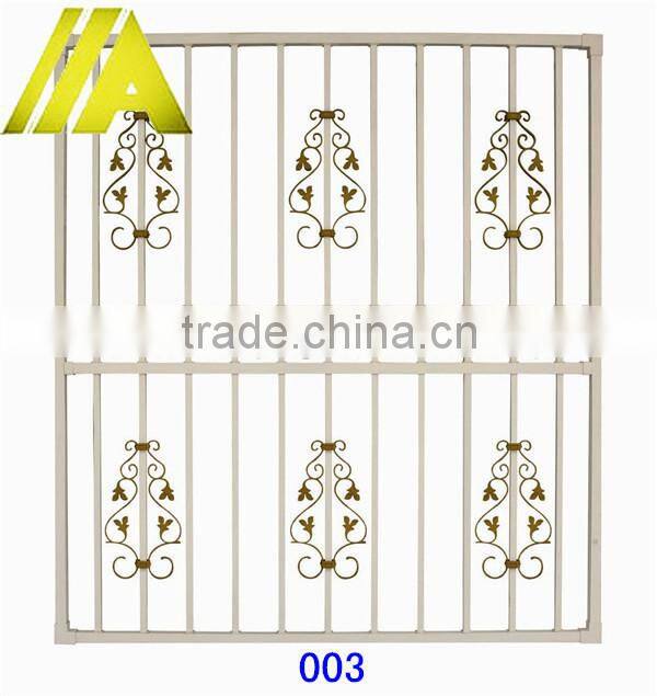 SW-003 Alibaba china Latest steel/wrought iron window grill design