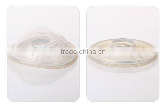 2015 breast shield transparent silicone artificial mammy breast shell round plate nipple shells breast guard