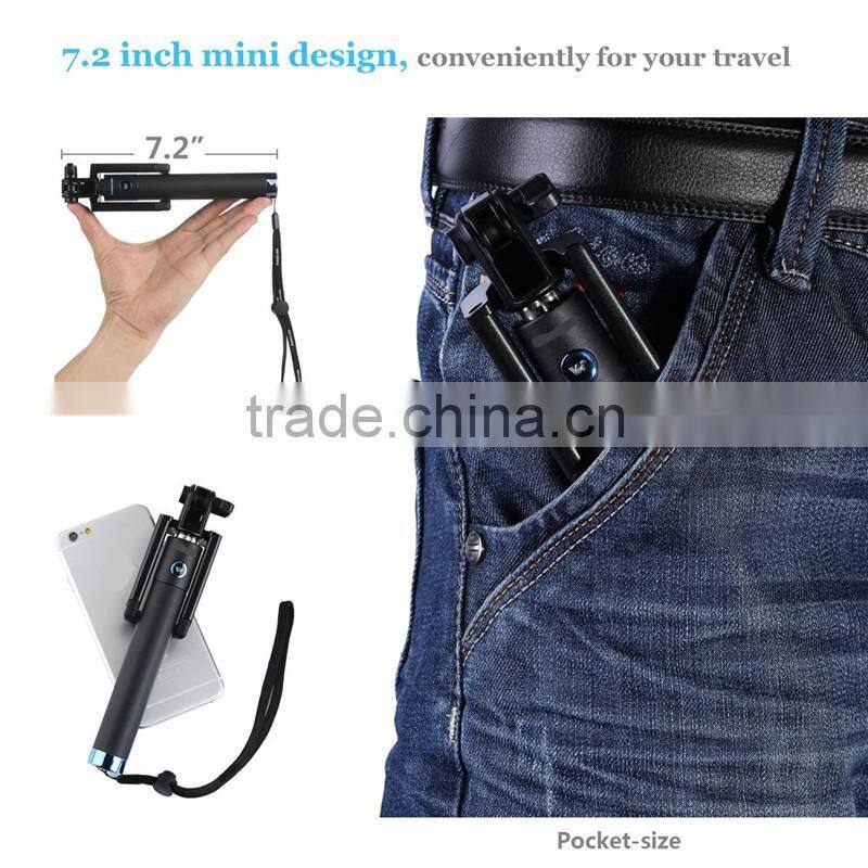 Wholesale Function Bluetooth Selfie Monopod for iPad with Shutter Button