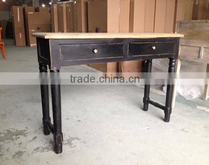 New design classic wooden writing table and study desk design