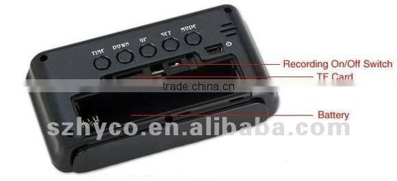 hidden camera small wireless Multifunction Clock DVR
