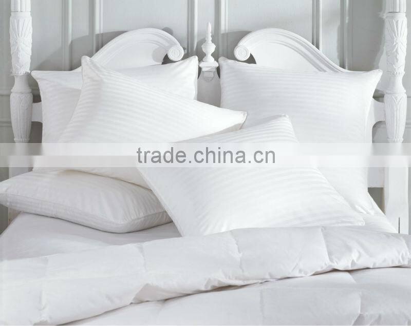 100% Cotton Stripe White Pillowcase Pillow Sheets For Hospital