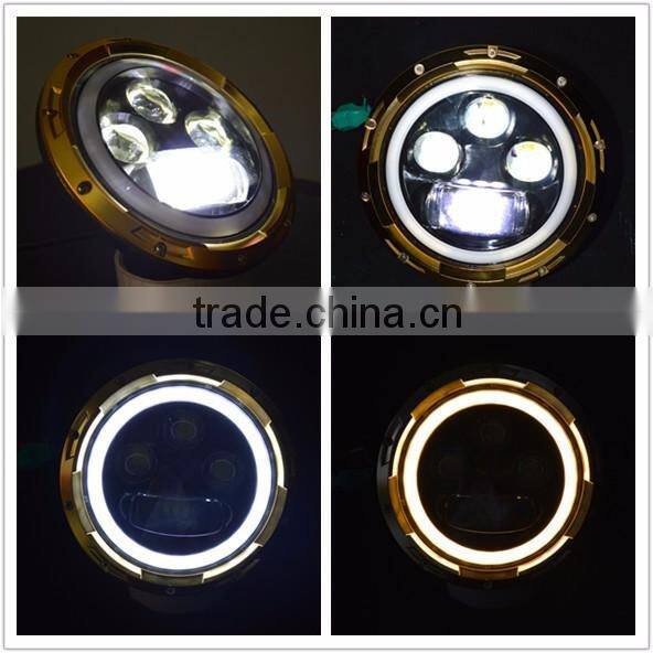 New arrival and Smart design round vehicles medical headlight led in 60W 7 inch