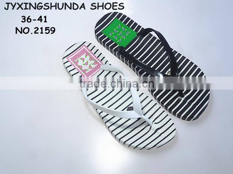 2015 New Design good looking fashion Ladys pcu slipper