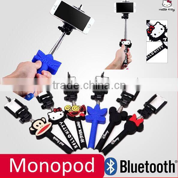 Z07-9 2015 new products micky monopod ,selfie stick