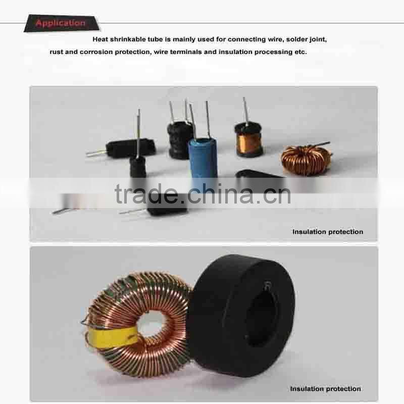 China wholesales UL approved low smoking single wall 2:1 heat shrink sleeve