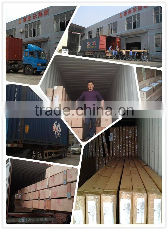 china manufacturer aluminium high quality partition wall sliding door for Multi-functional Hall