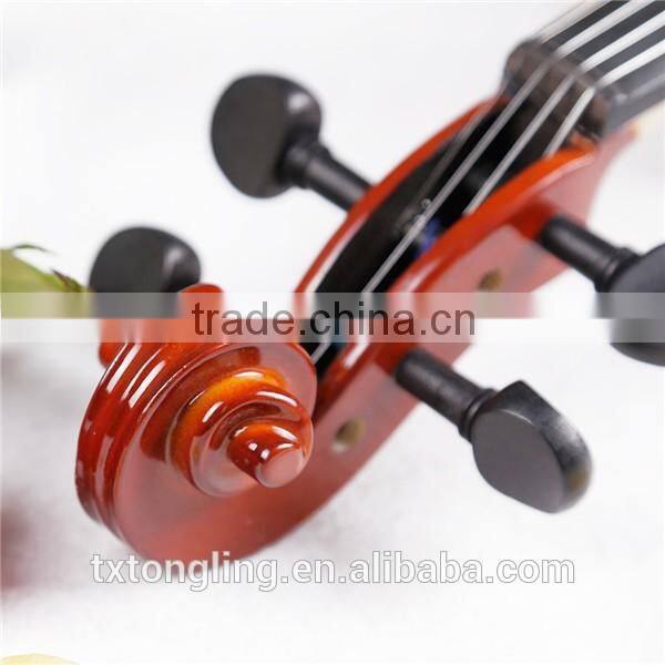 (TL001-1A) 4/4 Violins With Cases Wood For Violin Miniature Violin