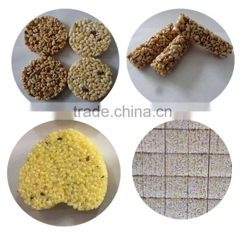 Puffed rice machine, puffed rice candy making machine with factory price