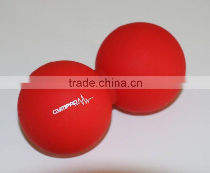 Silicone Massage crossfit rehab physio therapy Single & Double peanut lacrosse massage ball