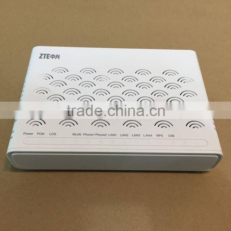 ZTE EPON ONU F427 with 4 Ethernet ports 2 voice ports wireless ONU F460 V5.0 firmware