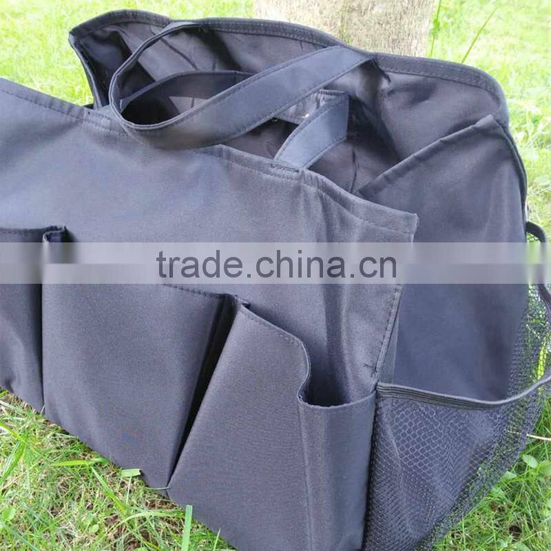 Wholesale Blanks Plain Polyester Large Garden Tote Garden Tool Bags Utility Tool Bags