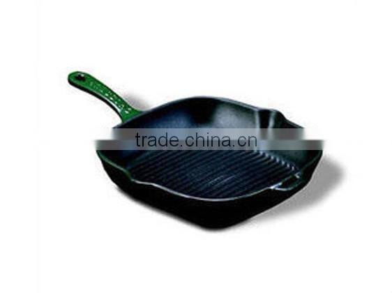 cast iron preseasoned fry pan,cast iron enamel frying pan/skillet