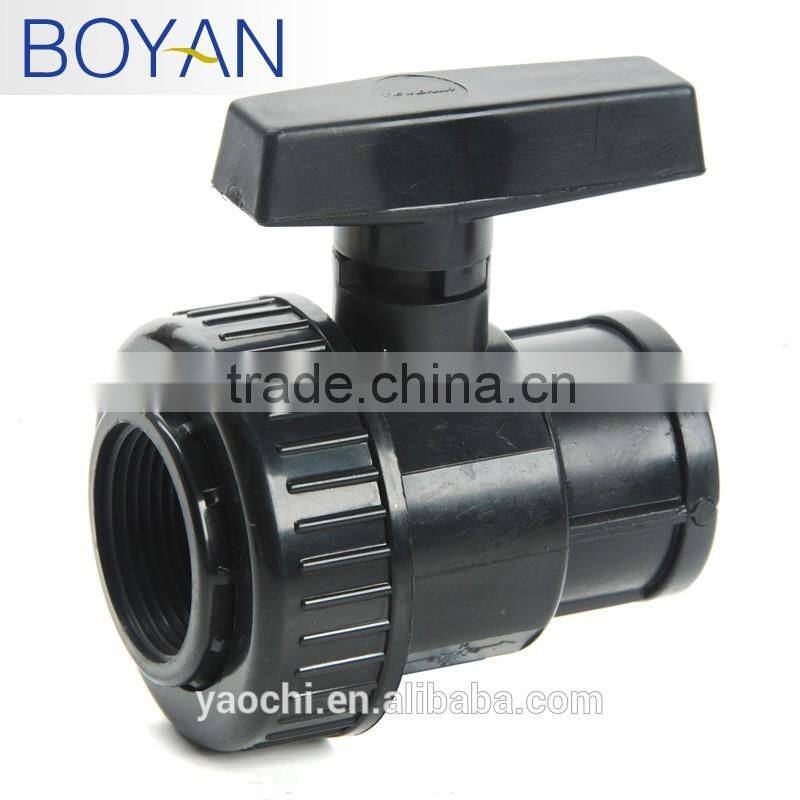 pvc BS thread union with movable head