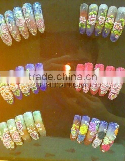 Free samples magnetic 3D sculpture UV gel for nail art