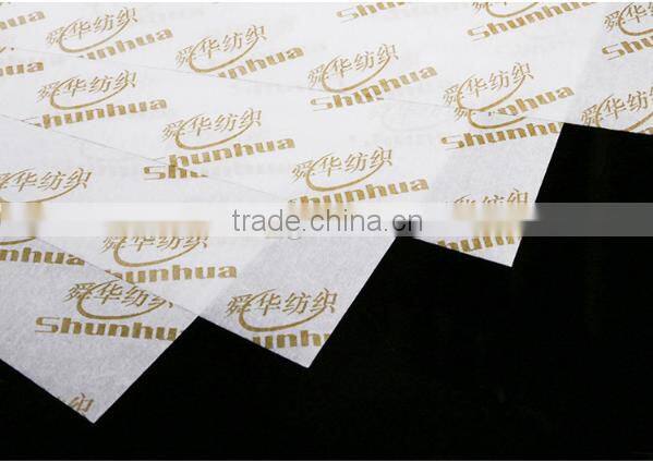 Printed with your logo tissue paper for clothing