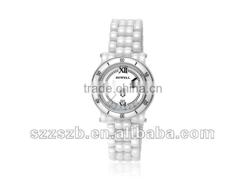 Luxury Fab Gold Wristwatch Stainless Steel with ceramic case