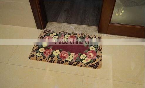 Polypropylene Fiber Printing Attractive And Durable Anti-Slip Door Study Bath Mat