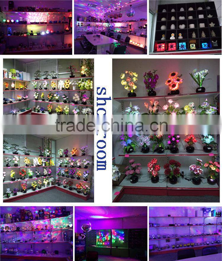 tulip PU flower with 1*3W led