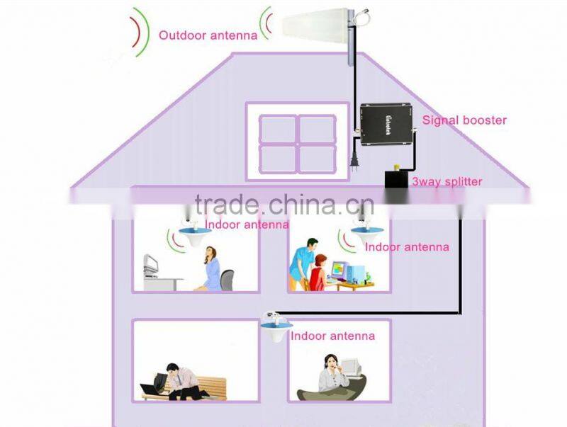 signal repeater cavity splitter 4 way 806~2500 MHz N-Female cavity power splitter