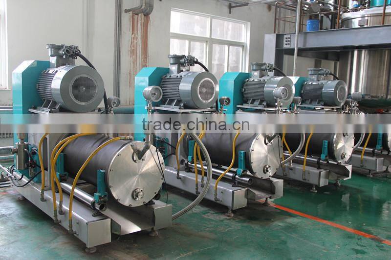 Horizontal Bead Mill for gravure printing inks