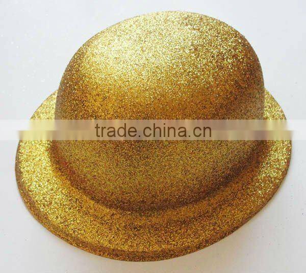 glitter round hats