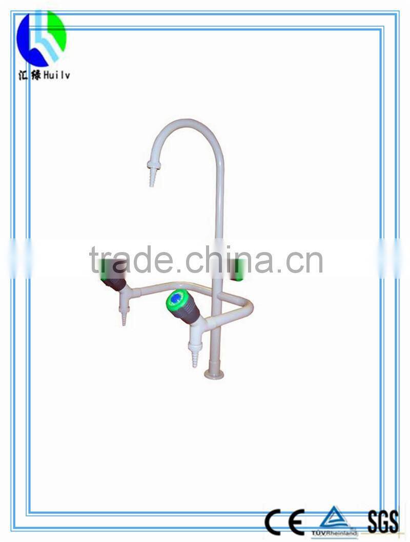 Ceramics Spool Three Way Lab Water Faucet Manufacturer