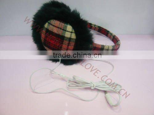 HSET207 earmuff headphone in ear muffs