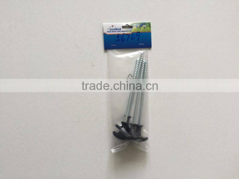 56709# 20cm (8") Bivvy Steel Tent Peg