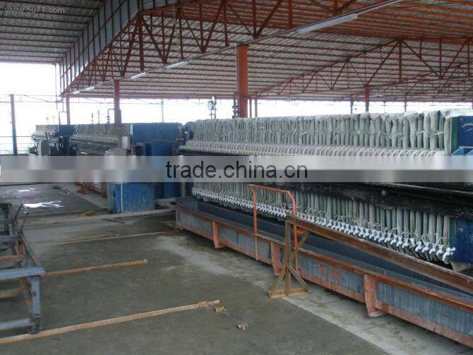 high performance plate and frame filter press machine for sludge dewatering