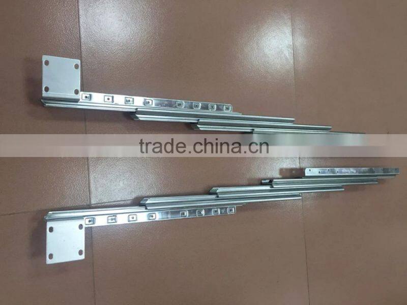 Mutil Sections Folding Table Slide (extension table mechanism)