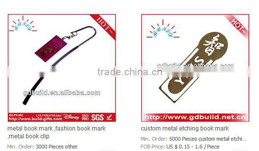 bag shaped purse hanger customized metal book mark