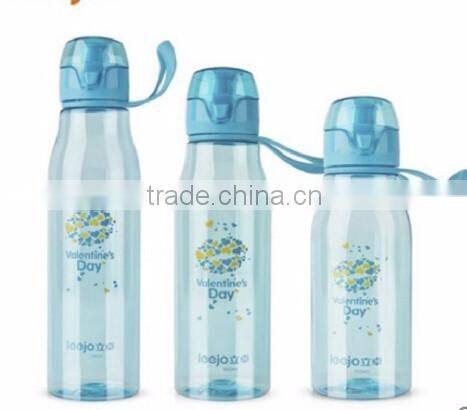 High Quality plastic sport water bottle , plastic drinking water bottle, Gift cups