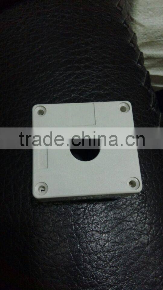 CNGAD 1 hole plastic GB2 series white switch station(electric control box,switch control box) (GB2-B01)