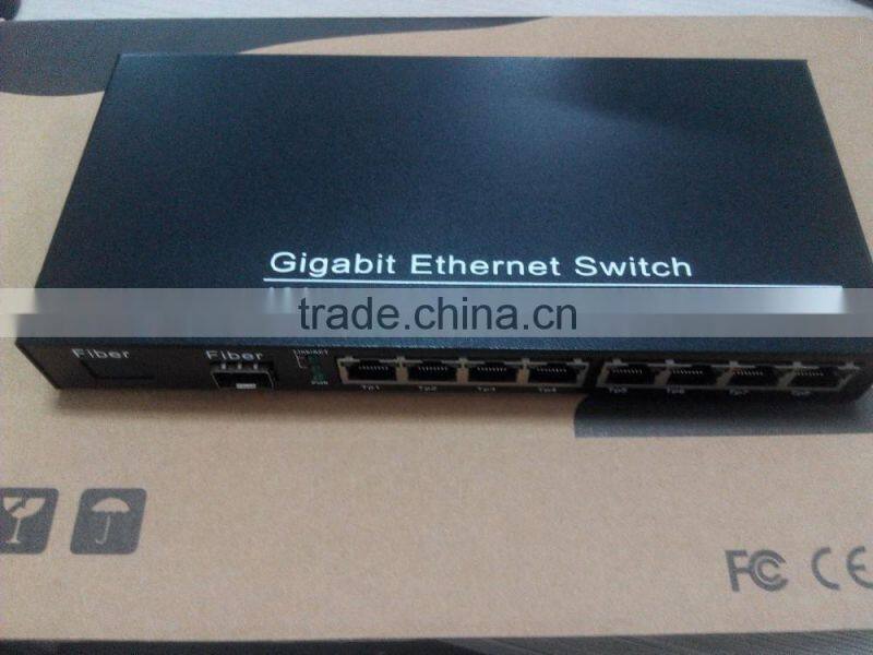 8 Port Media Converter from China Supplier