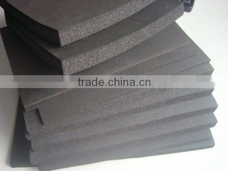 NBR PVC Black Heat Insulation Foam Board for Construction