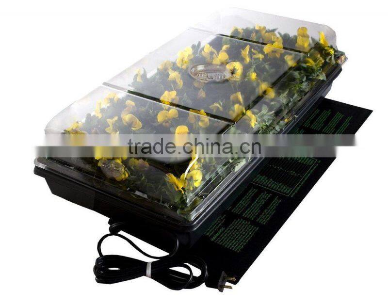 Hydroponics Germination Box Propagation Station Heat Mat Electric Heated Germination Kit