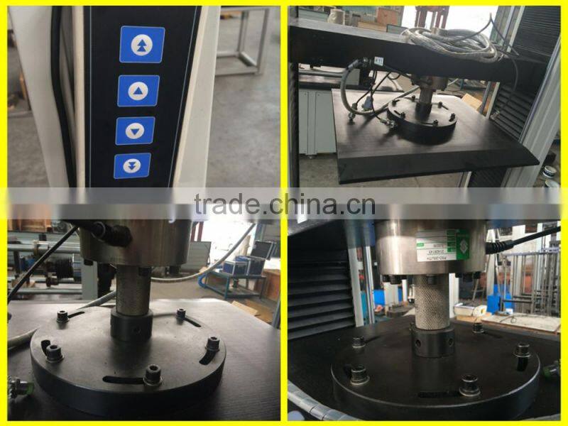 XHW series tubular materials ring stiffness testing machine 20kn tenson brand pipe press/compression testing machine