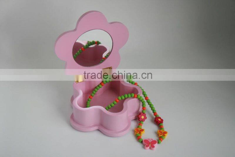 Custom made jewelry boxes wholesale, for kids 2 drawers designer jewelry box