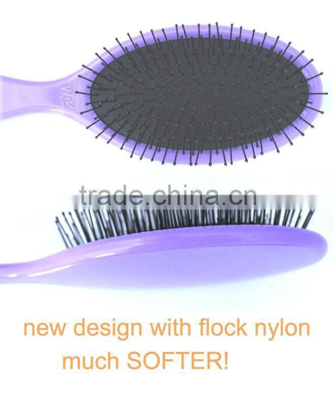 plastic paddle brush,hair brush,hair comb