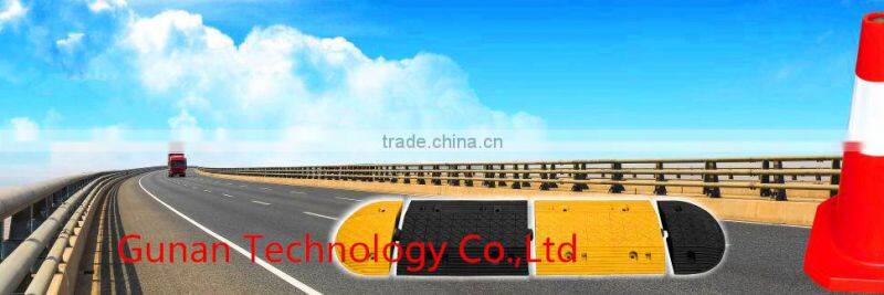 china traffic rubber speed bump, speed hump, road hump for sale