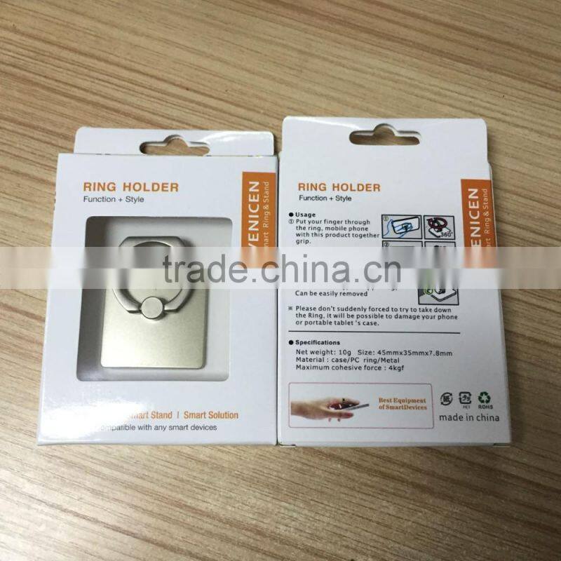 No Charger Plastic Smart Ring Grip and Stand Holder for iphone