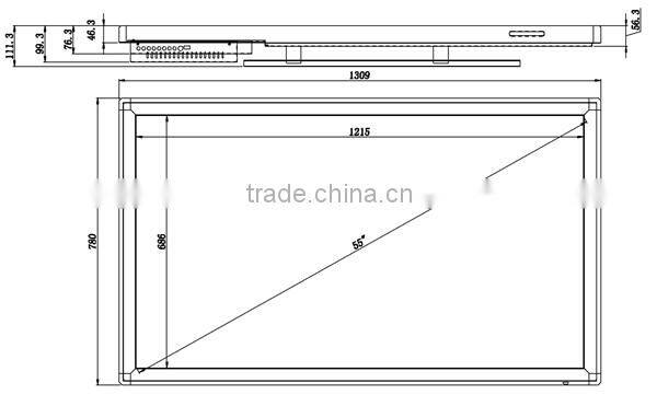55 inch led tv monitor (16:9 wide screen 1080p full hd)