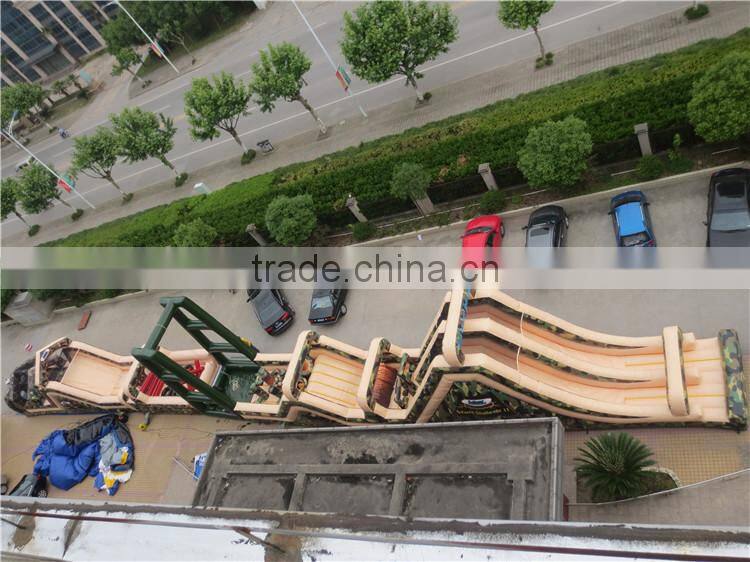 Gaint 2016 fashionable outdoor inflatable obstacle course for sale