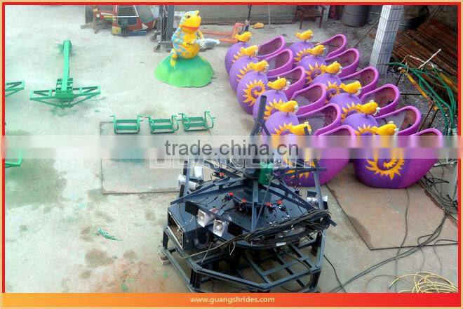 Alibaba fr water amusement rides for sale, cartoon snail attack for kids carnival