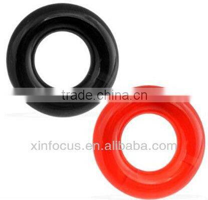 Acrylic segment ring body piercing jewelry accessory