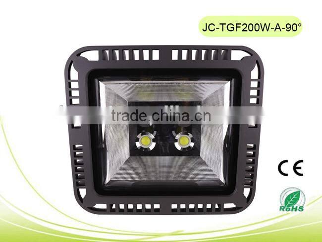 CE&RoHS certificate 200W LED COB Floodlight/Tree lighting with Epistar or Bridgelux chips IP66 Waterproof