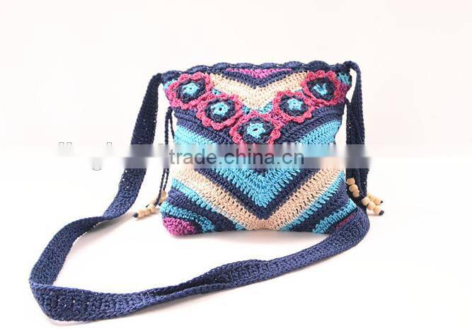 2016 fashion design shoulder bag national style nice bag women's woven bag
